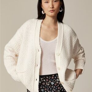 J Crew cozy grandpa sweater